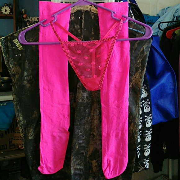 🆕2 Piece Panty/Matching Over Knee Stocking Bundle - Picture 2 of 7